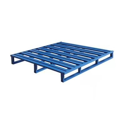 China China Wholesale Custom Design Heavy Duty Bracket Single Faced Steel Pallet for sale