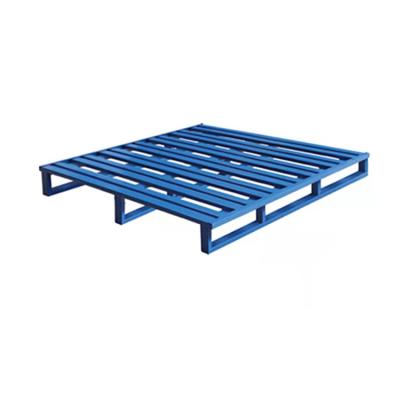 China Latest Design Cheap Price Heavy Duty Custom Bracket Single Faced Hot Selling Steel Pallet for sale