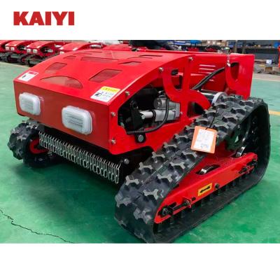 China Factory Hot Selling Wholesale Price New Field Anti-skid Wireless Remote Control Mower Robot Lawn Mower for sale