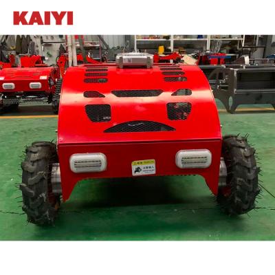 China Anti-skid gasoline remote control lawn mower and robotic lawn mower for agriculture for sale