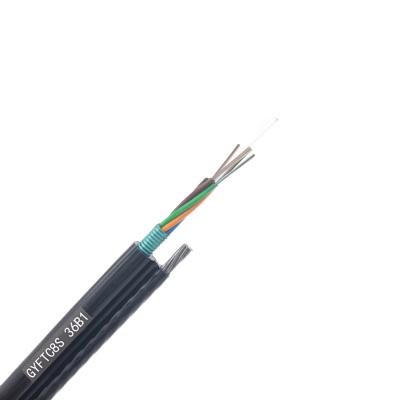 China PE Sheath Outdoor HaoKai GYXTC8S Cable Roll g657a Optical Fiber Best Price High Quality for sale