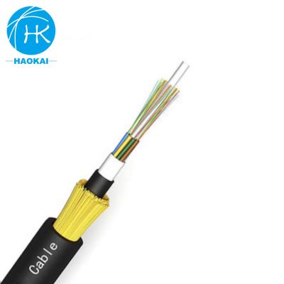 China Outdoor 4 Core Electronic Communication Adss Cable Optical Fiber Production Line Anti Air Bloated Rodent Price for sale