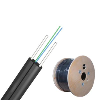 China Indoor FTTH Fiber Optic Cable 1KM Price FTTH Drop Cable for sale