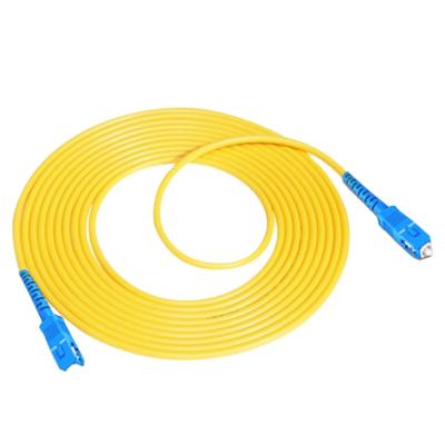 China Fiber Optic Manufacturer Lszh G657a1 Network FTTH FTTB FTTX Cable Network Price Sc Upc Sc-Sc Patch Cord for sale