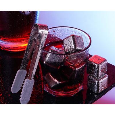 China Sustainable Mini Ice Cubes Stainless Steel Frozen Ice Pellets Bar Accessories for sale