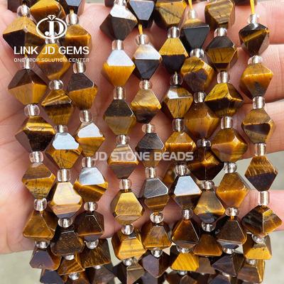 China DIY Jewelry Making JD Crystal Diamond Faceted Bead High Quality Natural Semi-precious Stone Loose Handmade Necklace DIY Jewelry Making Accessories for sale