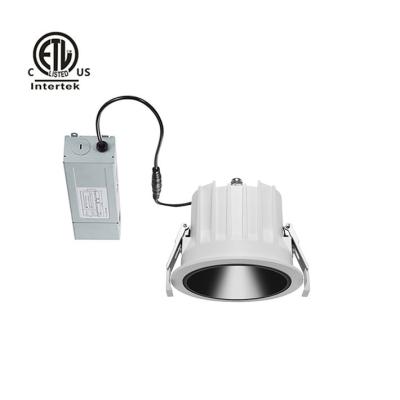 China ETL Series Modern Daytonled Venus IP54 Modern Listing North America Ra90 Ra95 12w Architectural Commercial Anti-Glare Downlight for sale