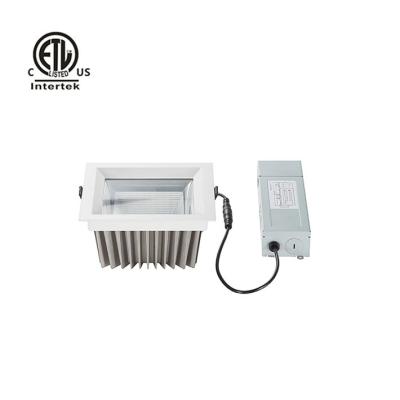 China Modern Daytonled Saturn Series IP65 Round Square ETL Listing North America Commercial Architectural Anti-Glare Downlight Ra90 Spot for sale