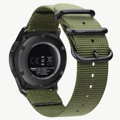 China Manufacturer Nylon Three-Ring Sports Smart Watch Nylon Smart Band for Samsung for sale