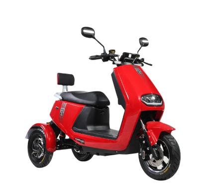 China New 2022 new double-motor passenger electric tricycle electric motorcycle tricycle electric scooter for adult for sale