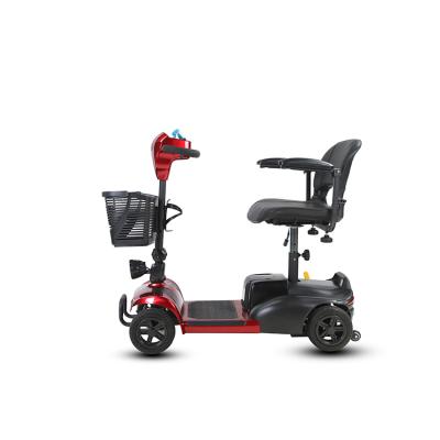 China Cheap Price Folding Handicapped Mobility 350W Electric Motion Passenger Safely And Quickly Mobility Scooter Disability Scooter for sale