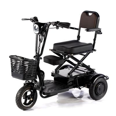 China 48V/350W Cargo Folding Electric Mobility Scooter For Old And Disabled Folding Mobility Scooter for sale