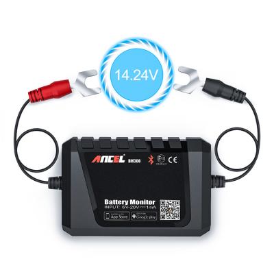 China Universal Automotive Car Battery Tester ANCEL BM300 BT Battery Tester 12V Android SUV Electrical Circuit Charging System Battery Analyzer Tool for sale