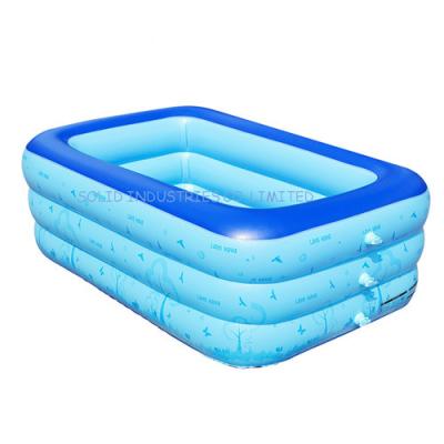 China Customized 150cm Family PVC inflatable swimming pool for sale