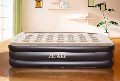 China Luxury Family Raised Double Size Air air mattress Comfortable Bed  Bedroom Furniture inflatable bed for sale