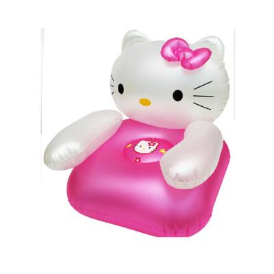 China Customized Funny PVC Inflatable Animal Sofa Chair for Kids for sale