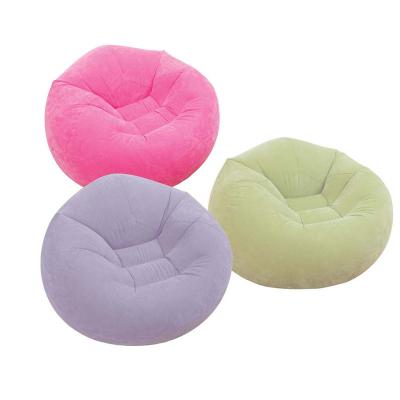 China 6P PVC inflatable round leisure relax chair for sale