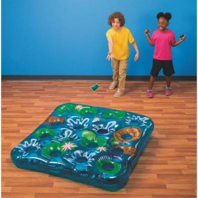 China Jumbo Inflatable pond toss game for sale