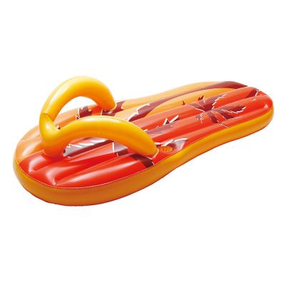 China Emoji Flip Flop Inflatable Pool Float For Swimming Pool Or Beach for sale