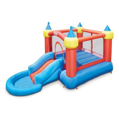 China Inflatable Bounce Castle with Slide into Ball Pit for sale