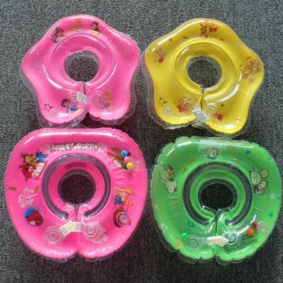 China Inflatable baby floater swimming ring,baby collar ring,inflatable infant swim neck float ring for sale