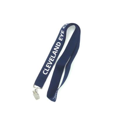 China SilkScreen Printing Plain Imprint Polyester Lanyards With Logo Custom for sale