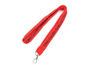 China Personalized Advertising Custom Breakaway Lanyards , Flat Strap Custom School Lanyards for sale