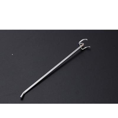 China China Factory Metal Single Peg Panel Hook for sale