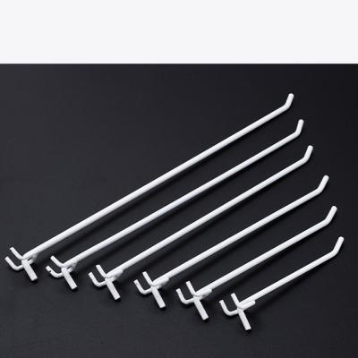 China Metal Wire Pegboard Display Hanging Hook For Supermarket Shelf for sale