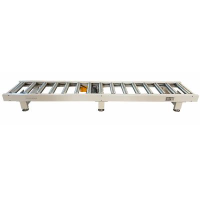 China Roller Conveyor Transport Galvanized Table Panel Wood Transport For Edging Machine for sale