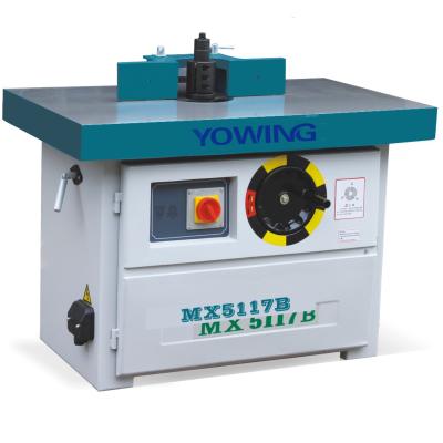 China Hotels Singlespindle Moulder Door Machine Vertical Milling Woodworking Woodworking One Axis Shaper Casting Machine MX5117B for sale