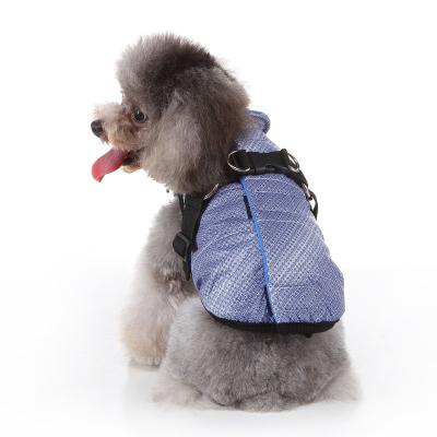 China Stocked Cross-border E-commerce Amazon Dog Clothes Winter Pet Dress Popular Zipper Jacket Cotton Padded Clothes for sale