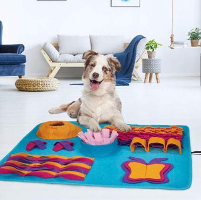 China Dog Border Toy Plush Explosion Protection Pet Smelling Mats Nose Mat Wholesale For Large Dogs for sale