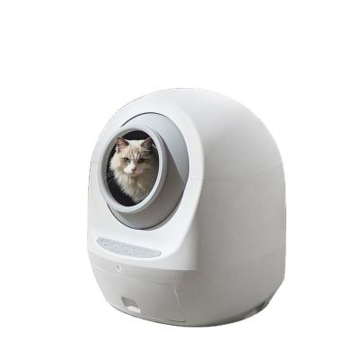 China Sustainable Intelligent Smart Cat Litter Box Pet Cat Litter Box Toilet for sale