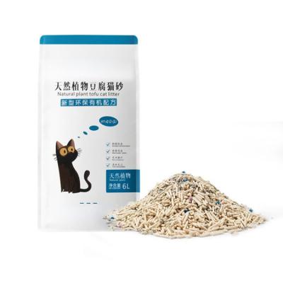 China OEM Manufacturer New Natural Tofu Cat Sand Design Stored Pet Supplies Low Price Dust Proof Mix Eco-Friendly Tofu Cat Litter for sale