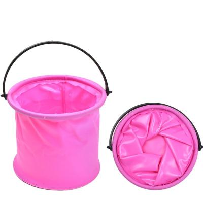 China Sustainable Portable Telescopic Folding Outdoor Pet Bath Bucket for sale