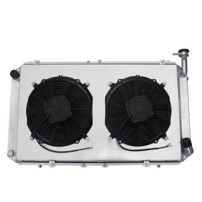 China 100% Hot Selling Aluminum Alloy Aluminum Radiator Suitable For Nissan GQ PATROL 93 Y60 4.2L Gasoline TB42S TB42E AT for sale