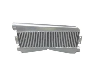 China Universal Intercooler Turbo FMIC Twin 2 in-1-out Intercooler Suitable for Mustang Camaro 27