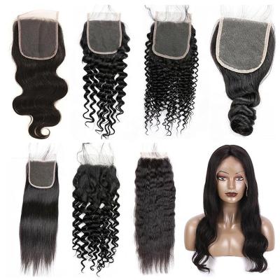 China High Quality Deep Wave 13x6 HD Swiss Lace Frontal Backing Customized Super Thin Swiss 100% Virgin Hair Lace for sale