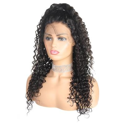 China Customized wholesale curly full hd human hair full lace wig for color women gs 360 lace frontal wig for sale