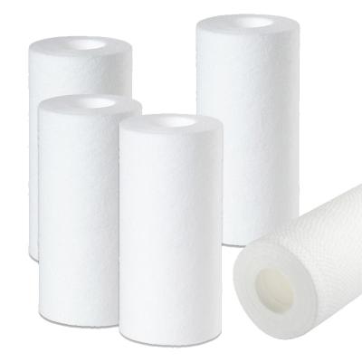 China Industrial Jumbo 10 inch PP Sediment Filter Cartridge with High Filtering Efficiency for sale