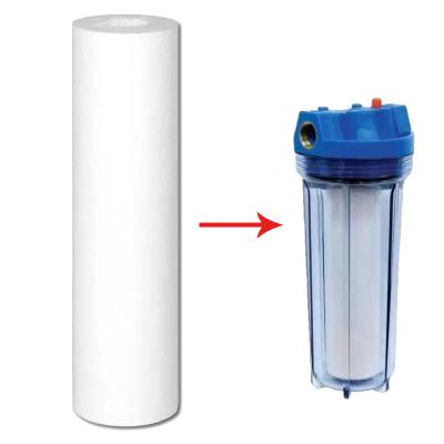 China PP Cotton Water Purification Filter Element Fixed Depth Filter for Liquid Filter for sale