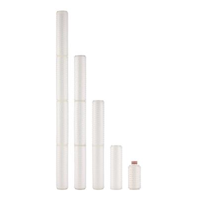 China PP Industrial Water Filter Cartridge 10inch Reusable Polyester Pleated for Filtration for sale