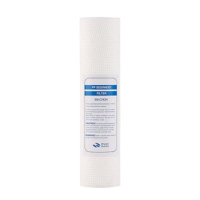 China Hydrophobic PTFE Membrane Filtering Impurities 10 Inch Water Pump Filter Cartridges for sale