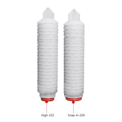 China PP Pleated Filter Cartridge for Water Filtration Food Beverage Shops Preferred by Buyers for sale