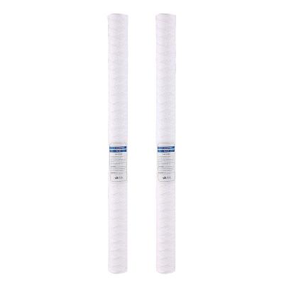 China 30*2.5PP Filter Housing 5 Micron Wound Water Filter Cartridge with Durable Material for sale