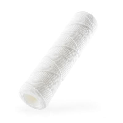 China 10 20 30 40 Inch 1 5 10 20 50 100 Micron PP Sediment String Wound Water Cartridge for Pre Filtration for sale