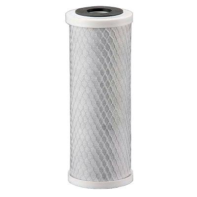 China 10 Inch Big Fat Compressed Carbon Filter Cartridge CTO Carbon Block Remove Water Odors for sale