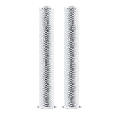 China 20-inch 5-micron CTO Coconut Shell Carbon Filter Cartridge for Commercial Water Filter for sale