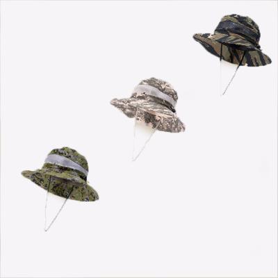 China Bucket Hats Wholesale Outdoor Camouflage Waterproof Travel Mountain Fishing Fisherman's Hat for sale